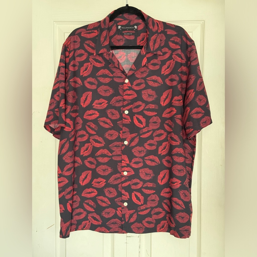 Allsaints Kiss SS shirt - Size Large / Relaxed